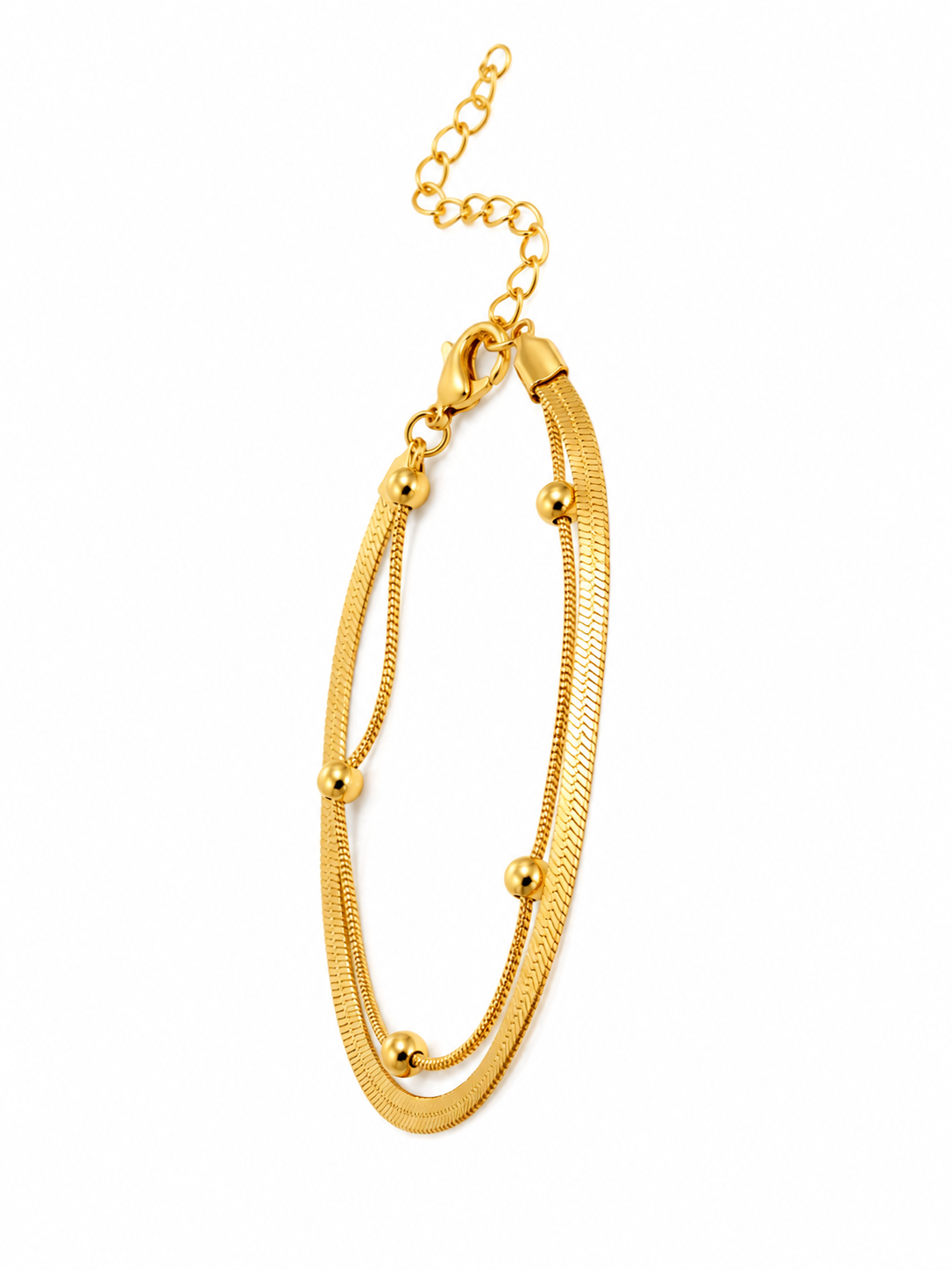 Pulseira Duo Dourada